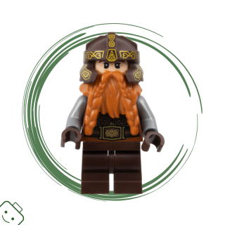 LEGO® minifigurka Pán prstenů Gimli / 10316 lor119