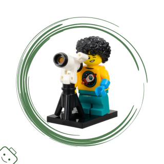 LEGO® minifigurka 27. série Malá astronomka (Astronomer Kid) / 71048 col27-4