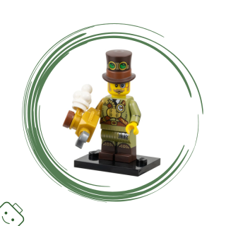 LEGO® minifigurka 27. série Steampunkový vynálezce (Steampunk Inventor) / 71048-col27-12