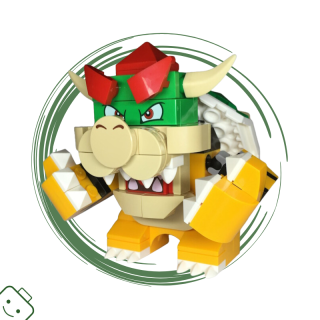 LEGO® minifigurka Super Mario™ Bowser / 71431 mar0179