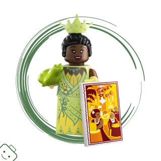 LEGO® minifigurka Sté výročí Disney™ Tiana / 71038-5 / coldis100-5