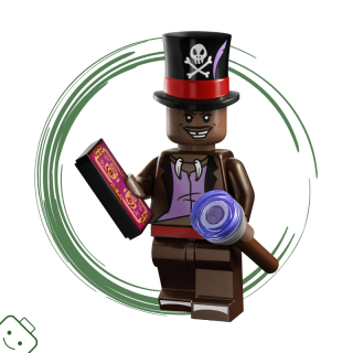 LEGO® minifigurka Sté výročí Disney™ Dr. Facilier / 71038-6 / coldis100-6