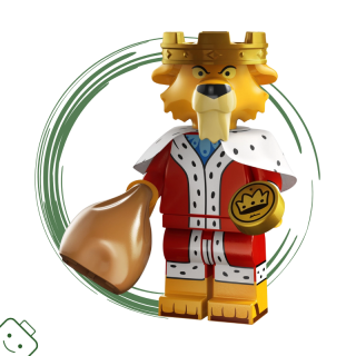 LEGO® minifigurka Sté výročí Disney™ Princ John / 71038-15 / coldis100-15