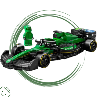 LEGO® Speed Champions Závodní auto Aston Martin Aramco F1® AMR24 - obal 2. jakosti / 77245-x