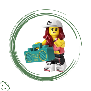 LEGO® minifigurka 20. série Breakdancer / 71027 col20-2