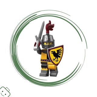 LEGO® minifigurka 20. série Turnajový rytíř (Tournament Knight) / 71027 col20-4