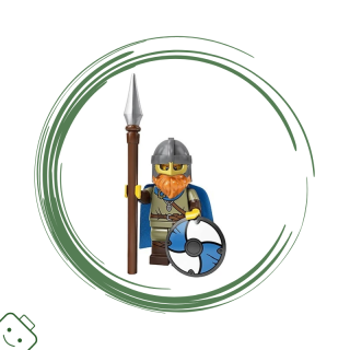 LEGO® minifigurka 20. série Viking / 71027 col20-8