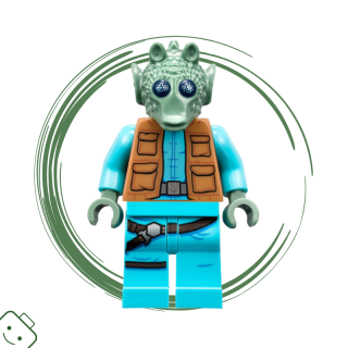 LEGO® minifigurka Star Wars™ Greedo (with Belt on Torso) / 75290 sw0898