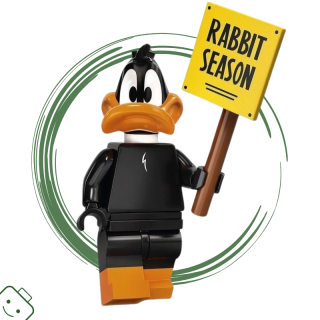 LEGO® minifigurka Looney Tunes™ Kačer Daffy (Daffy Duck) / 71030 collt-7