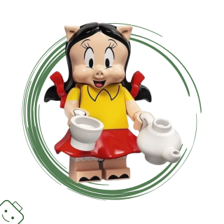 LEGO® minifigurka Looney Tunes™ Prasátko Petunia (Petunia Pig) / 71030 collt-11