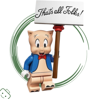LEGO® minifigurka Looney Tunes™ Prasátko Porky (Porky Pig) / 71030 collt-12