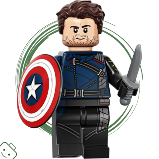 LEGO® minifigurka Studio Marvel 1. série Winter Soldier / 71031 colmar-4
