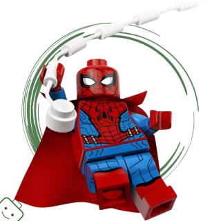 LEGO® minifigurka Studio Marvel 1. série Zombie Hunter Spidey / 71031 colmar-8