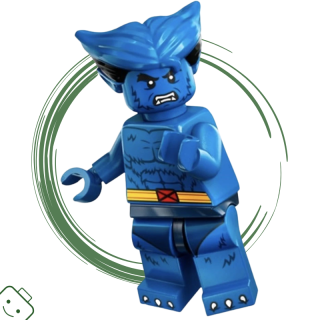 LEGO® minifigurka Studio Marvel 2. série Beast / 71039 colmar2-10
