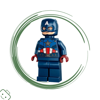 LEGO® minifigurka Super Heroes Captain America / 76290 sh0852