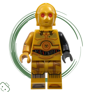 LEGO® minifigurka Star Wars™ Bounty Hunter C-3PO / 75389 sw1368