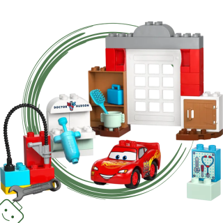 LEGO® DUPLO® McQueen a návštěva v garáži doktora Hudsona / 10456