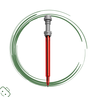 LEGO® Star Wars™ Gelové pero – světelný meč, červená / 5007767