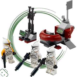 LEGO® Star Wars™ Velitelská stanice klonovaných vojáků / 40558