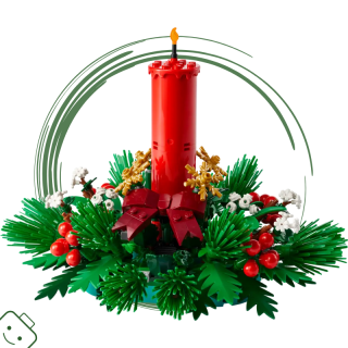 LEGO® Vánoční dekorace na stůl / 40743