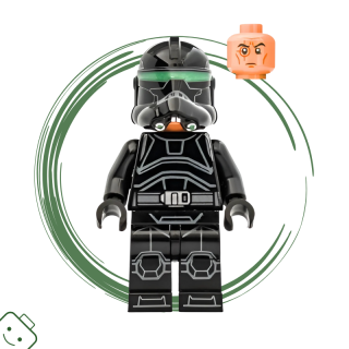LEGO® minifigurka Star Wars™ Clone Commando Commander Crosshair, Imperial Elite Squad / 75314 sw1152