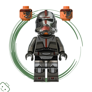 LEGO® minifigurka Star Wars™ Clone Commando Sergeant Hunter, Experimental Unit Clone Force 99 / 75314 sw1148