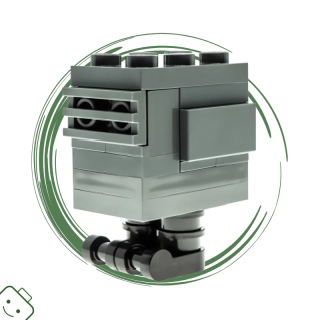 LEGO® minifigurka Star Wars™ Gonk Droid (GNK Power Droid), Experimental Unit Clone Force 99 (Gonky) / 75314 sw1153