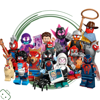 LEGO® minifigurky Marvel - Spider-Man: Napříč paralelními světy - kompletní sada 12 figurek - 71050
