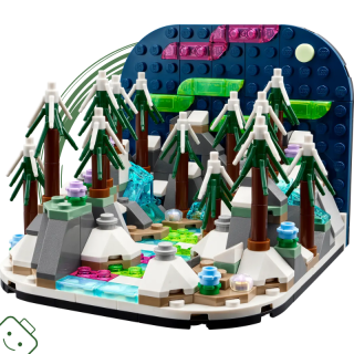LEGO® Polární záře – diorama - limitovaná edice / 40785