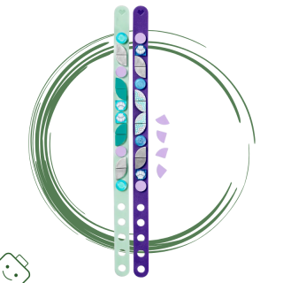 LEGO® DOTS Náramky mořské panny / 41909