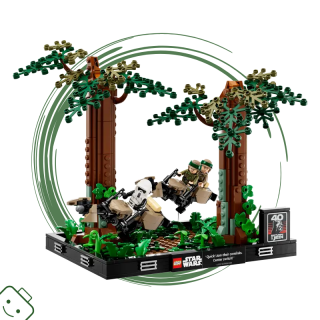 LEGO® Star Wars™ Honička spídrů na Endor™ – diorama / 75353